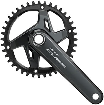 Shimano CUES FC-U8000-1 Bicycle Crankset - 175mm, 9/10/11-Speed, 40t, 110 BCD, Hollowtech II - Cranksets - Bicycle Warehouse