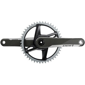 SRAM RED 1 AXS Bicycle Crankset - 172.5mm, 12-Speed, 46t, 8-Bolt Direct Mount, DUB Spindle Interface, Natural Carbon, D1 - Cranksets - Bicycle Warehouse