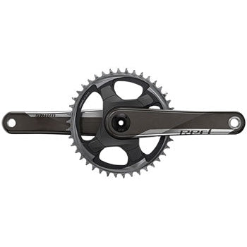 SRAM RED 1 AXS Bicycle Crankset - 170mm, 12-Speed, 40t, 8-Bolt Direct Mount, DUB Spindle Interface, Natural Carbon, D1 - Cranksets - Bicycle Warehouse