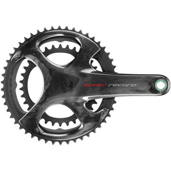 Campagnolo Super Record Bicycle Crankset - 172.5mm, 12-Speed, 52/36t, 112/146 Asymmetric BCD, Campagnolo Ultra-Torque Spindle Interface, Carbon - Cranksets - Bicycle Warehouse