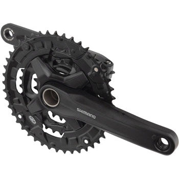 Shimano Alivio FC-MT210-3 Bicycle Crankset - 170mm, 9-Speed, 44/32/22t, Riveted, Hollowtech II Spindle Interface - Cranksets - Bicycle Warehouse