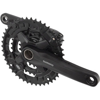 Shimano Alivio FC-MT210-3 Bicycle Crankset - 175mm, 9-Speed, 44/32/22t, Riveted, Hollowtech II Spindle Interface - Cranksets - Bicycle Warehouse