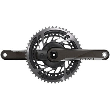 SRAM RED AXS Power Meter Bicycle Crankset - 175mm, 12-Speed, 46/33t, Direct Mount, DUB Spindle Interface, Natural Carbon, D1 - Cranksets - Bicycle Warehouse
