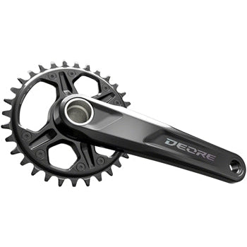 Shimano Deore FC-M6120-1 Bicycle Crankset - 175mm, 12-Speed, 32t - Cranksets - Bicycle Warehouse