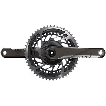 SRAM RED AXS Bicycle Crankset - 172.5mm, 12-Speed, 46/33t, Direct Mount, DUB Spindle Interface, Natural Carbon, D1 - Cranksets - Bicycle Warehouse