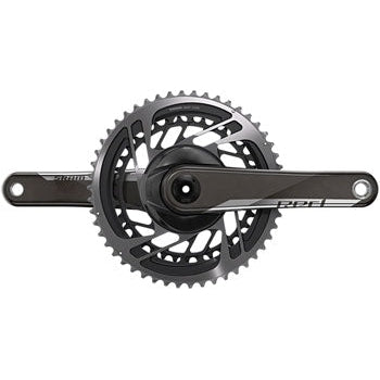 SRAM RED AXS Bicycle Crankset - 175mm, 12-Speed, 48/35t, Direct Mount, DUB Spindle Interface, Natural Carbon, D1 - Cranksets - Bicycle Warehouse