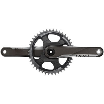 SRAM RED 1 AXS Bicycle Crankset - 175mm, 12-Speed, 40t, 107 BCD, DUB Spindle Interface, Natural Carbon, D1 - Cranksets - Bicycle Warehouse