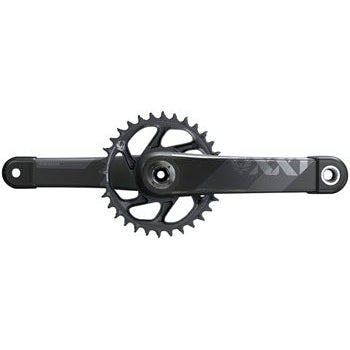 SRAM XX1 Eagle Boost Bicycle Crankset - 175mm, 12-Speed, 32t, Direct Mount, DUB Spindle Interface, Gray, 55mm Chainline - Cranksets - Bicycle Warehouse