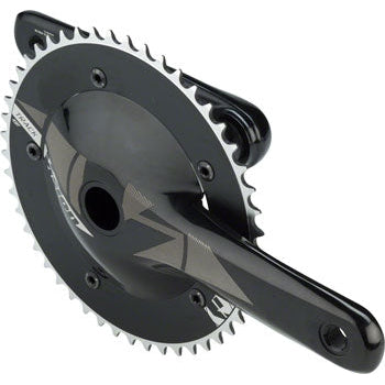 Vision Track Bicycle Crankset - 165mm, Single Speed, 49t, 144 BCD, 386 EVO Spindle Interface - Cranksets - Bicycle Warehouse