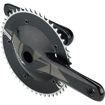 Vision Track Bicycle Crankset - 170mm, Single Speed, 49t, 144 BCD, 386 EVO Spindle Interface - Cranksets - Bicycle Warehouse
