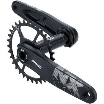 SRAM NX Eagle Fat Bike Bicycle Crankset - 165mm, 12-Speed, 30t, Direct Mount, DUB Spindle Interface - Cranksets - Bicycle Warehouse