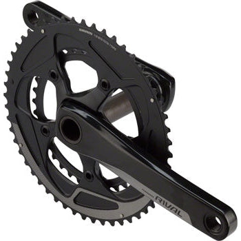 SRAM Rival 22 Bicycle Crankset - 175mm, 11-Speed, 52/36t, 110 BCD, GXP Spindle Interface - Cranksets - Bicycle Warehouse