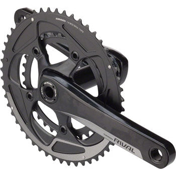 SRAM Rival 22 Bicycle Crankset - 170mm, 11-Speed, 50/34t, 110 BCD, BB30/PF30 Spindle Interface - Cranksets - Bicycle Warehouse