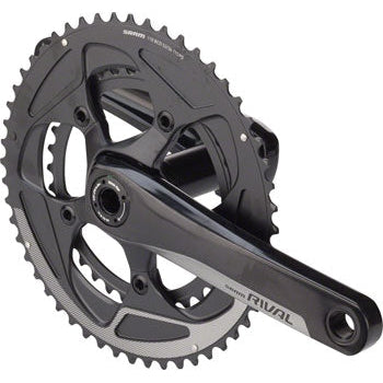 SRAM Rival 22 Bicycle Crankset - 170mm, 11-Speed, 52/36t, 110 BCD, BB30/PF30 Spindle Interface - Cranksets - Bicycle Warehouse