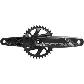 TruVativ Descendant All Downhill Bicycle Crankset - 165mm, 10/11-Speed, 34t, Direct Mount, DUB Spindle Interface, B1 - Cranksets - Bicycle Warehouse