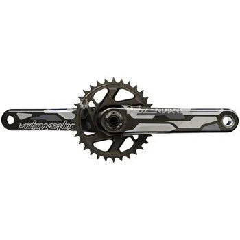 TruVativ Descendant Troy Lee Designs CoLab Carbon Bicycle Crankset - 170mm, 12-Speed, 32t, Direct Mount, DUB Spindle Interface - Cranksets - Bicycle Warehouse