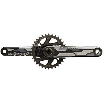 TruVativ Descendant Troy Lee Designs CoLab Carbon Bicycle Crankset - 165mm, 12-Speed, 32t, Direct Mount, DUB Spindle Interface - Cranksets - Bicycle Warehouse