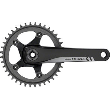SRAM Rival 1 Bicycle Crankset - 170mm, 10/11-Speed, 42t, 110 BCD, GXP Spindle Interface - Cranksets - Bicycle Warehouse