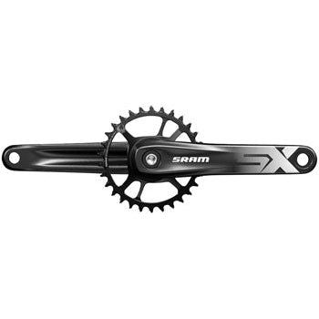 SRAM SX Eagle Boost 148 Bicycle Crankset - 175mm, 12-Speed, 32t, Direct Mount, Power Spline Spindle Interface, A1 - Cranksets - Bicycle Warehouse