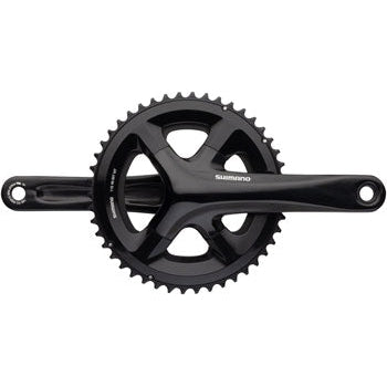 Shimano RS510 Bicycle Crankset - 175mm, 11-Speed, 46/36t, 110 BCD, Hollowtech II Spindle Interface - Cranksets - Bicycle Warehouse