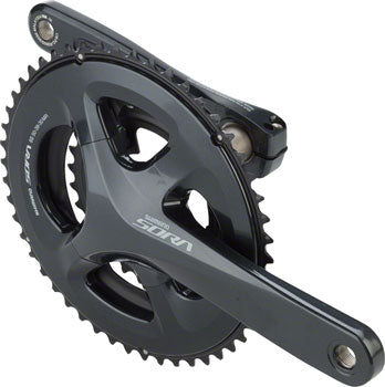 Shimano Sora FC-R3030 Bicycle Crankset - 175mm, 9-Speed, 50/39/30t, 110/74 Asymmetric BCD, Hollowtech II Spindle Interface, Gray - Cranksets - Bicycle Warehouse