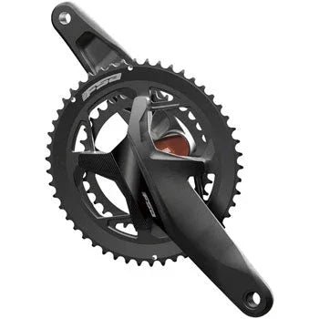 Full Speed Ahead Gossamer Pro POD SC PowerBox Bicycle Crankset - 175mm, 11/12-Speed, 50/34t, 120/90mm BCD, BB386EVO Spindle, 2-Tone Black - Cranksets - Bicycle Warehouse