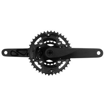 SAMOX X3s Bicycle Crankset - 175mm, 9/10 Speed, 40/30/22t, 96/64 BCD, JIS Square Taper Spindle Inferface - Cranksets - Bicycle Warehouse