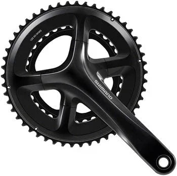 105 FC-RS520 Crankset - 165mm 12-Speed 50/34t 110 Asymmetric BCD Hollowtech II Spindle Interface BLK