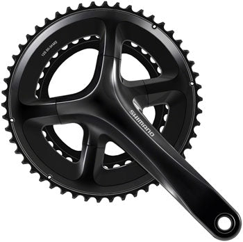 Shimano 105 FC-RS520 Bicycle Crankset - 172.5mm, 12-Speed, 50/34t, 110 Asymmetric BCD, Hollowtech II Spindle Interface - Cranksets - Bicycle Warehouse