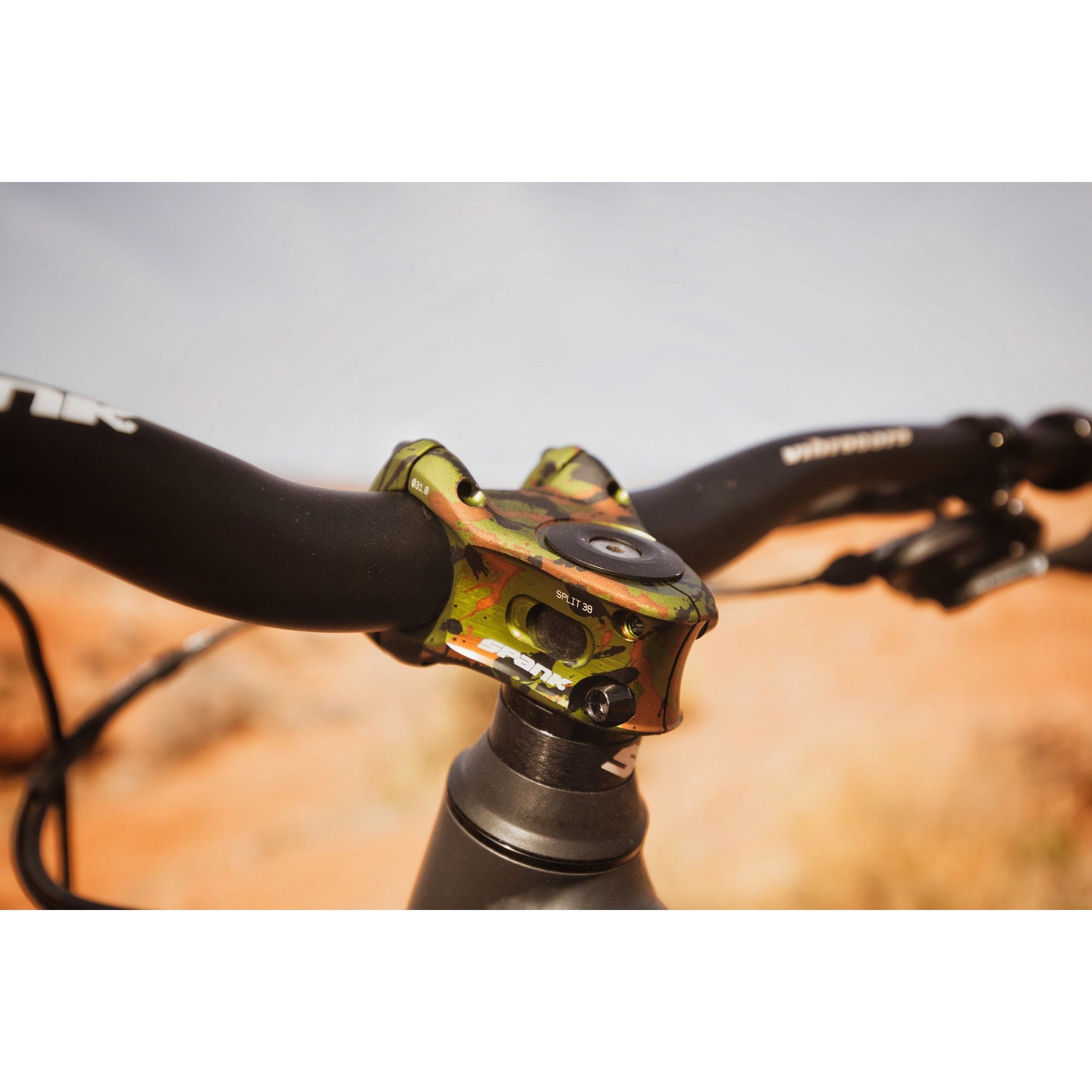 Spank Split 35mm Mountain Bike Stem - LTD Camo - Stems - Bicycle Warehouse