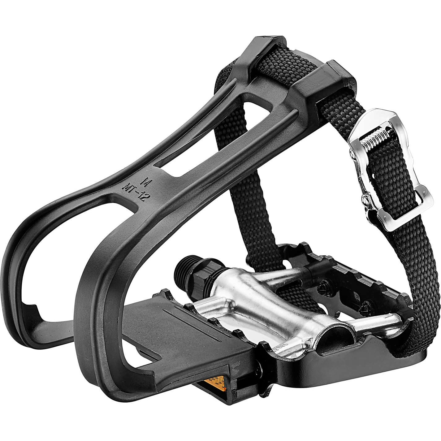 Giant Domain Bike Pedal with Toe Clips - Pedals - Bicycle Warehouse