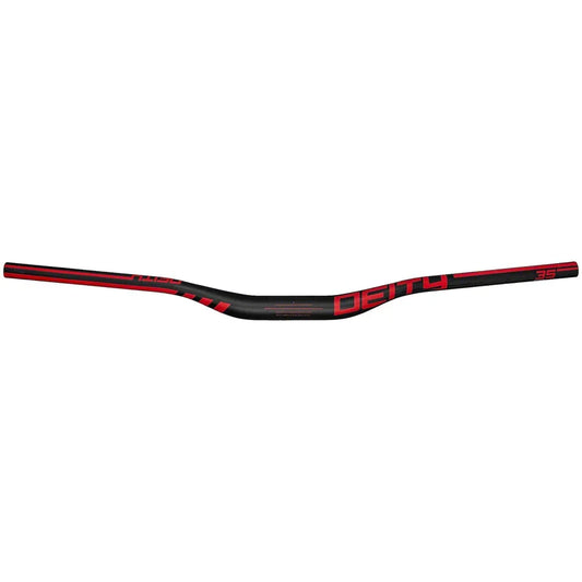 Deity Components Speedway 35mm MTB Handlebar - Carbon, 30mm Rise, 810mm Width, 35mm Clamp, Red - Handlebars - Bicycle Warehouse