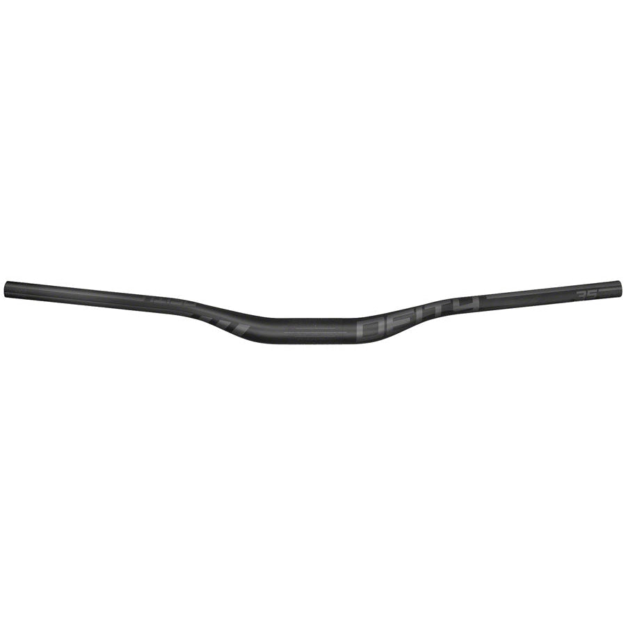 Deity Components Copy of Speedway 35mm Carbon MTB Handlebar - 30mm Rise, 810mm Width, 35mm Clamp, Stealth - Handlebars - Bicycle Warehouse