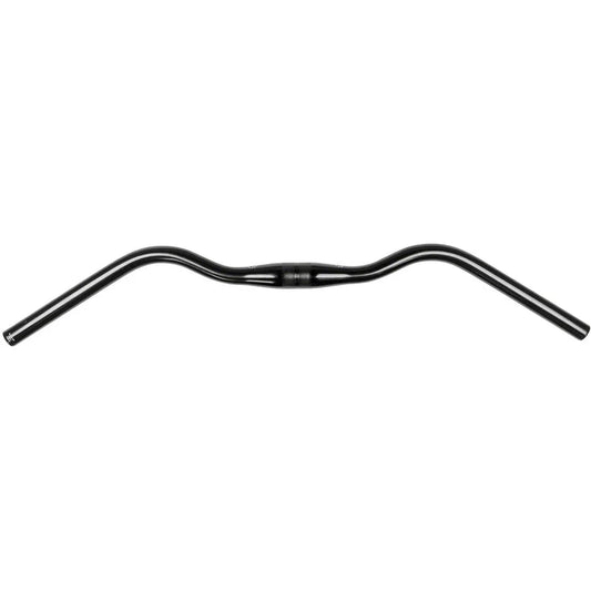 Bicycle Warehouse Velo Orange Curvy Handlebar - 31.8, 30 Degree Sweep, 0mm Rise, 680mm width, Black - - Bicycle Warehouse