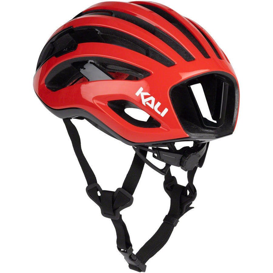 Kali Protectives Grit Road Bike Helmet - Red Orange - Helmets - Bicycle Warehouse