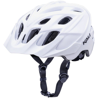 Kali Protectives Chakra Solo Mountain Bike Helmet - White - Helmets - Bicycle Warehouse