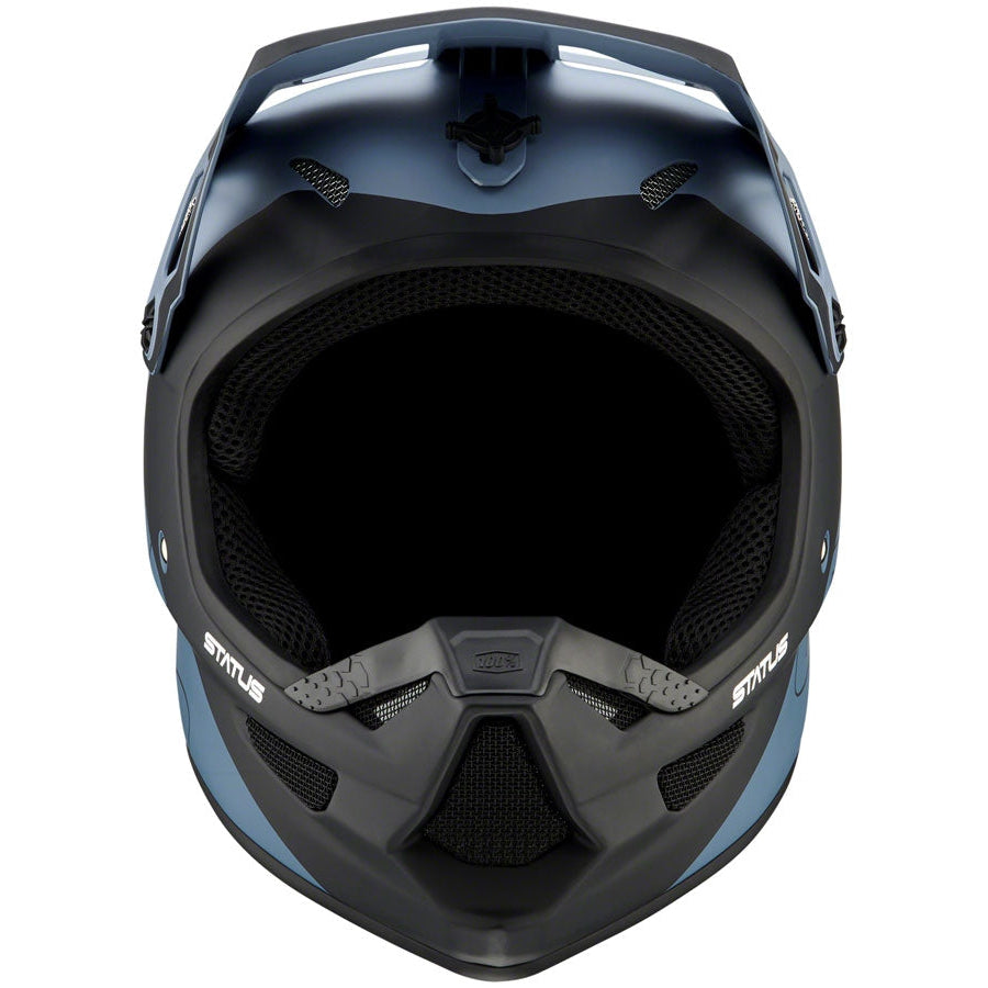 100% Status Full Face Mountain Bike Helmet - Blue - Helmets - Bicycle Warehouse