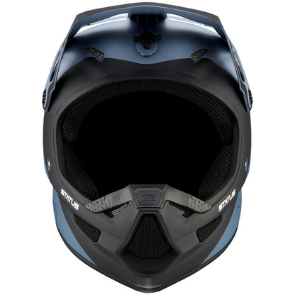 100% Status Full Face Mountain Bike Helmet - Blue - Helmets - Bicycle Warehouse