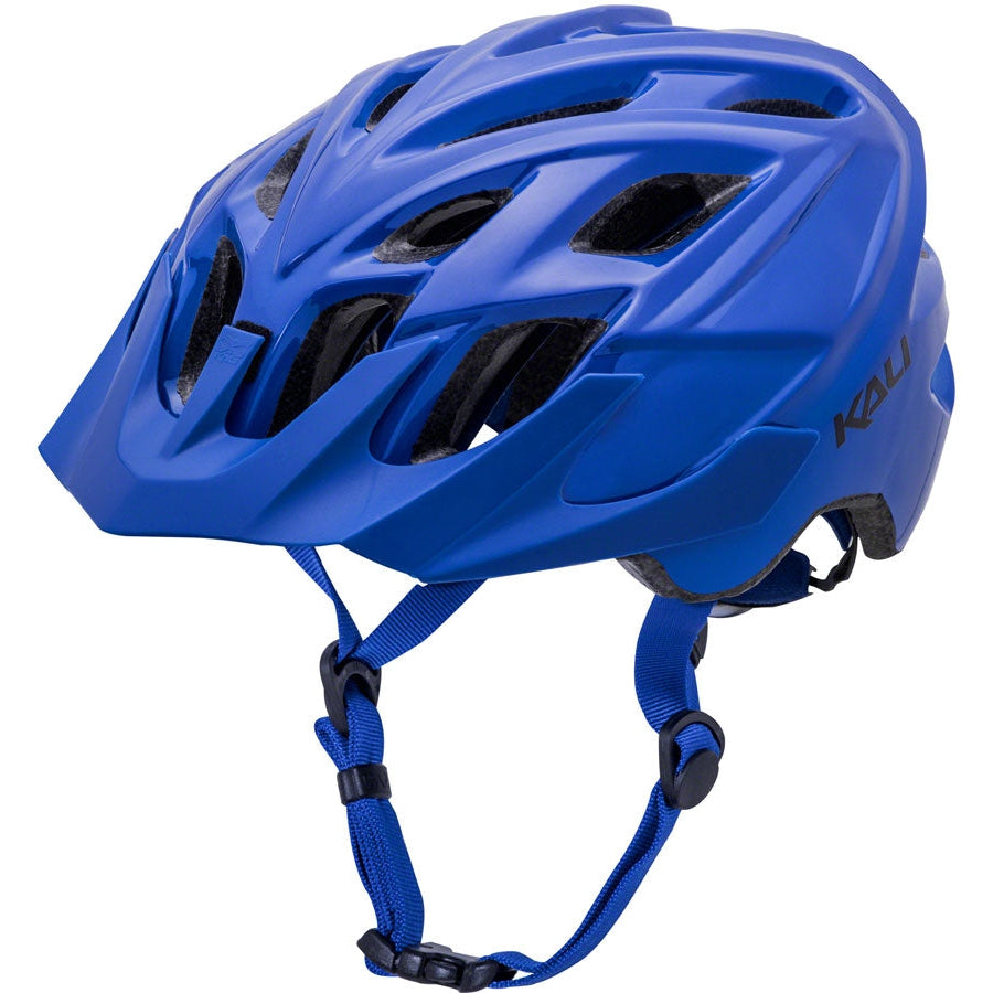 Kali Protectives Chakra Solo Mountain Bike Helmet - Blue - Helmets - Bicycle Warehouse