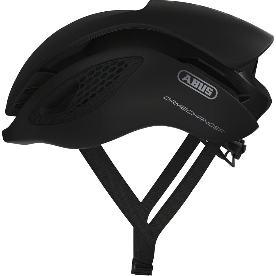 Abus Gamechanger Road Bike Helmet - Black - Helmets - Bicycle Warehouse