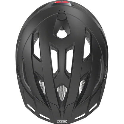 Abus Urban-I 3.0 Road Bike Helmet - Velvet Black - Helmets - Bicycle Warehouse