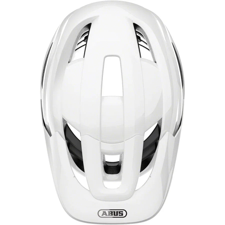 Abus CliffHanger MIPS Mountain Bike Helmet - White - Helmets - Bicycle Warehouse