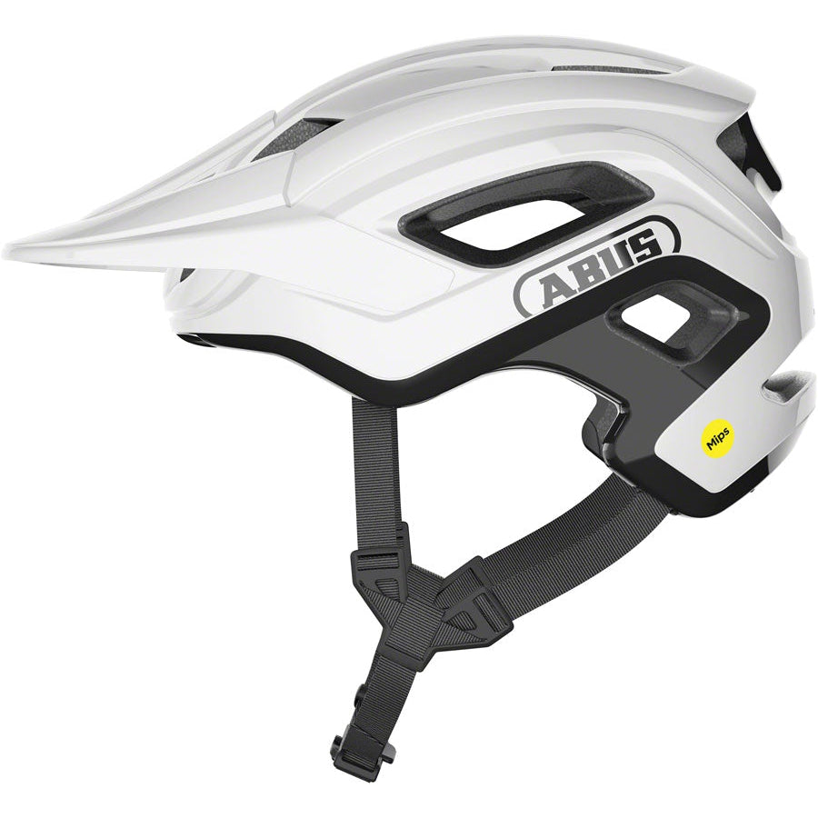Abus CliffHanger MIPS Mountain Bike Helmet - White - Helmets - Bicycle Warehouse