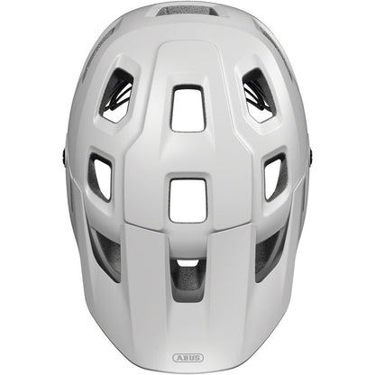 Abus MoDrop MIPS Mountain Bike Helmet - White - Helmets - Bicycle Warehouse