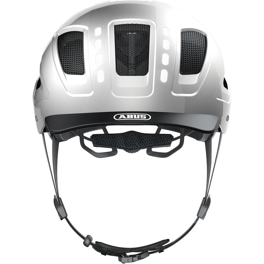 Abus Hyban 2.0 LED Road Bike Helmet - Gray - Helmets - Bicycle Warehouse