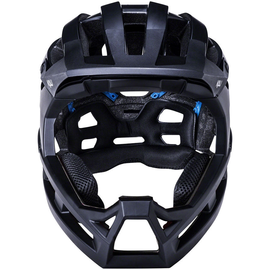 Kali Protectives Invader 2.0 Full-Face Mountain Bike Helmet - Black - Helmets - Bicycle Warehouse