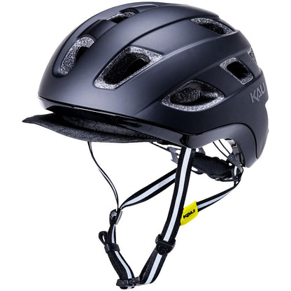 Kali Protectives Traffic 2.0 E-Bike Helmet - Matte Black - Helmets - Bicycle Warehouse