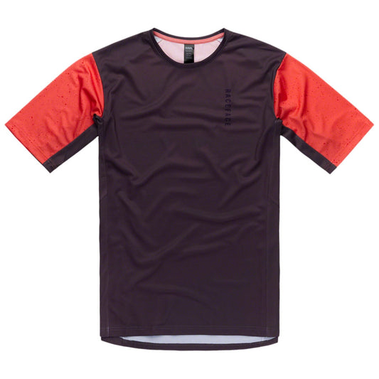 RaceFace Indy Men's Short Sleeve Mountain Bike Jersey - Red - Jerseys - Bicycle Warehouse