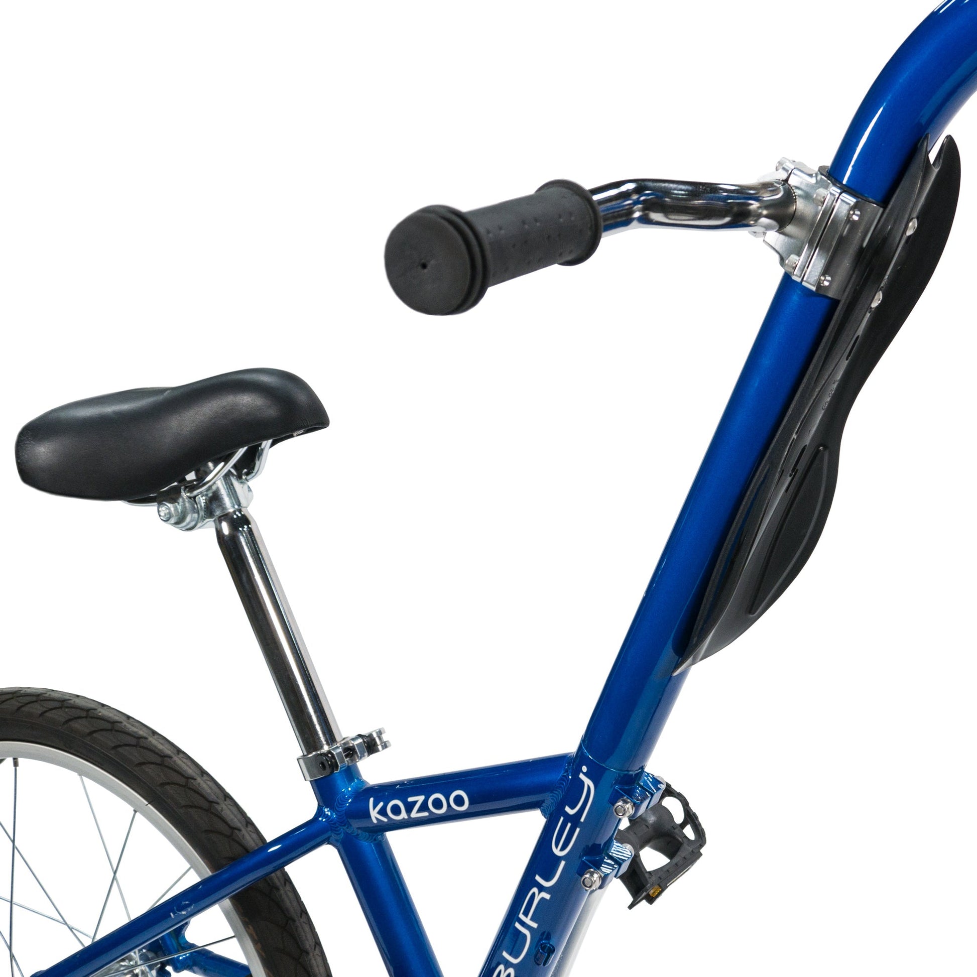 Burley Kazoo Single Speed Trailercycle - Blue - Trailers - Bicycle Warehouse