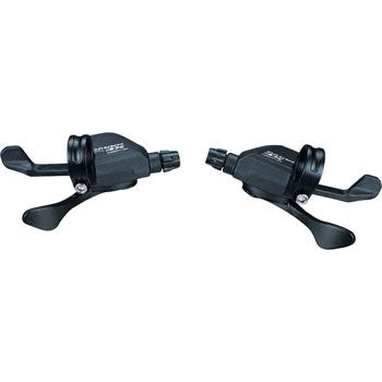 microSHIFT XE Marvo Trigger Shifter Set, 9-Speed, Double/Triple, Shimano Compatible - Shifters - Bicycle Warehouse
